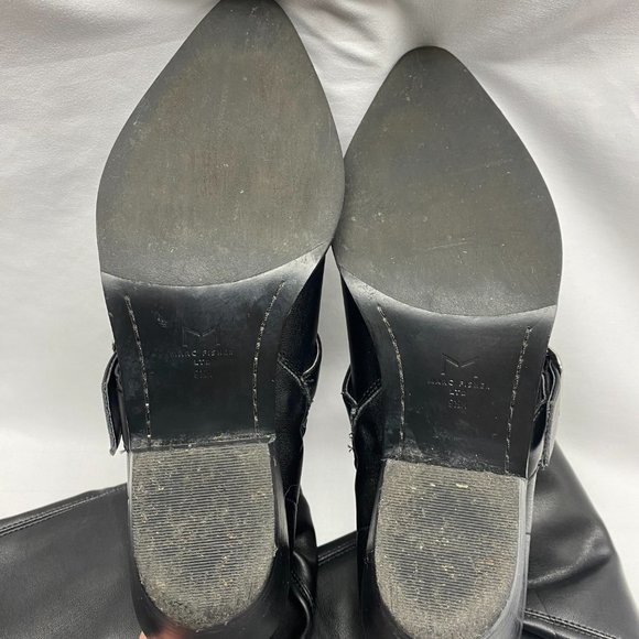 Marc Fisher Bradlee Over-The-Knee Leather Boots – Black | Size 9.5 - Picture 12 of 13